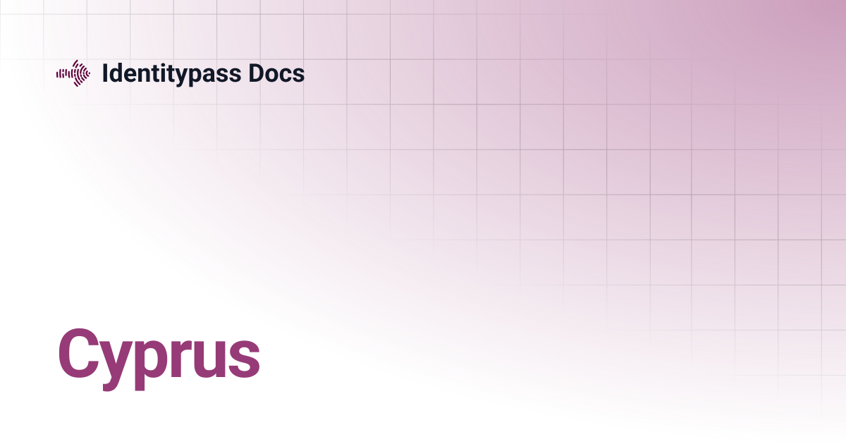 Cyprus | Identitypass Docs